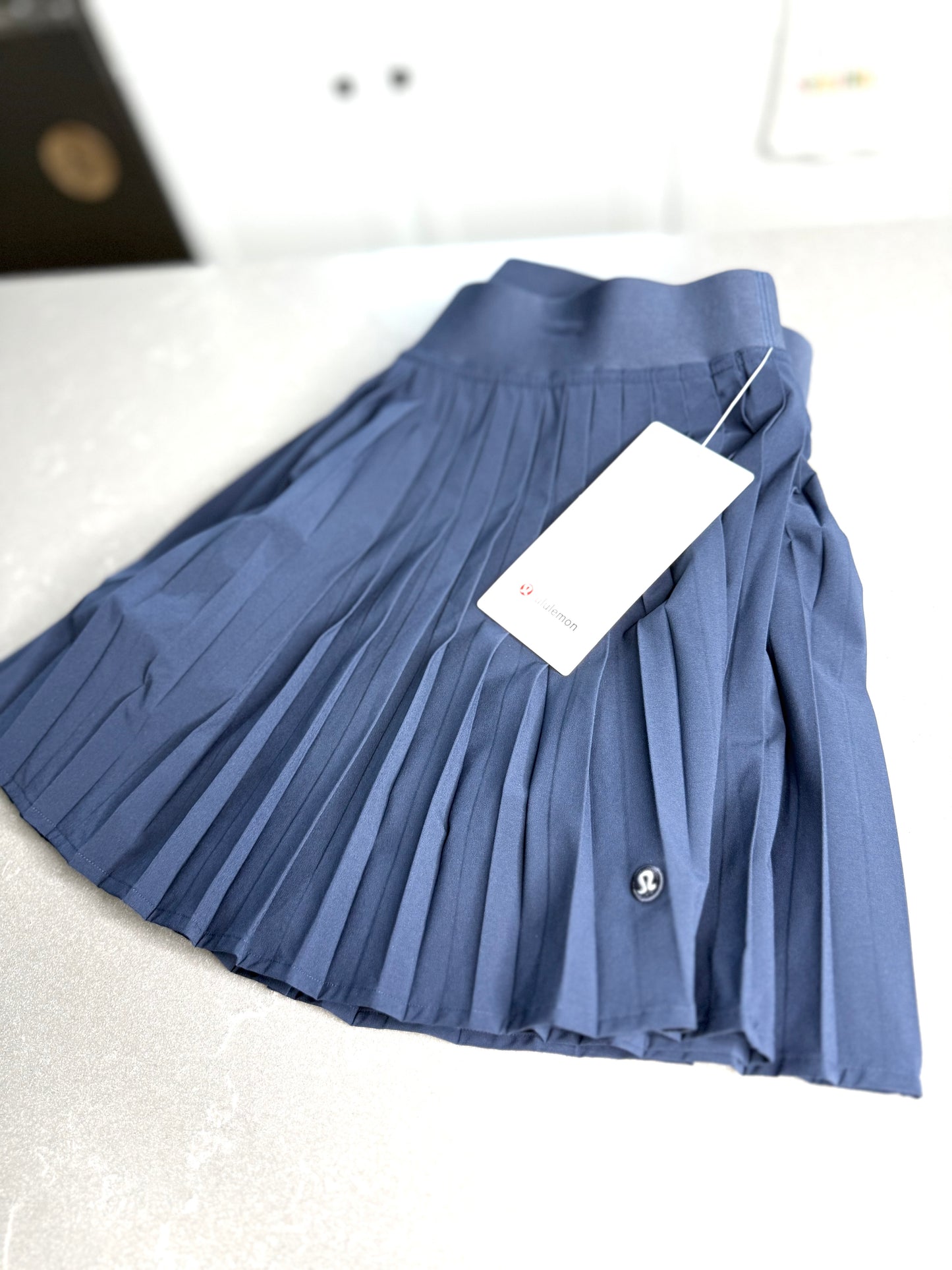 Knife-Pleat High-Rise Tennis Skirt * Size XL