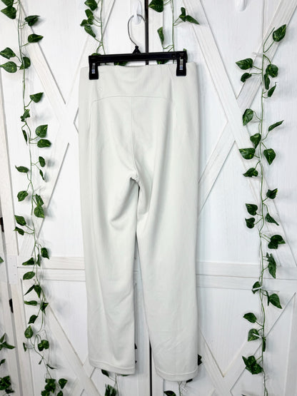 Ribbed Softstreme zip leg hr crop 25” *SIZE 4