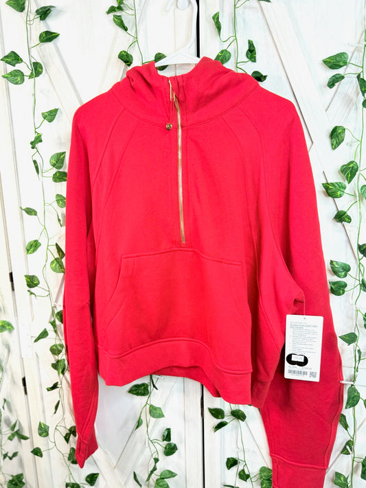 Scuba Oversized Half-Zip Hoodie *Size XL/XXL