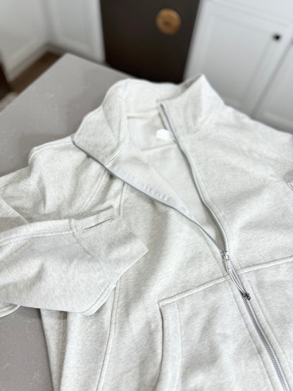 Scuba OverSized Funnel-Neck Full Zip *Size M/L • XL/XXL