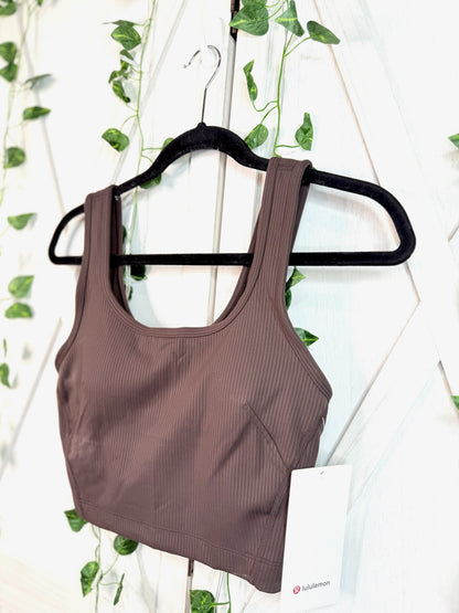 Wunder Train Scoop Neck Tank * Rib * Size 4 • 6