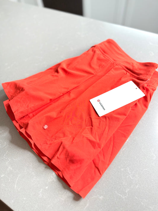 A-Line Side-Pleat Tennis Skirt *Size XL