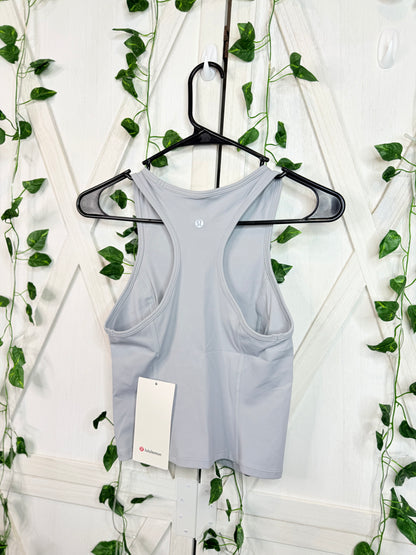 Racerback Cropped Run Tank *Size 4