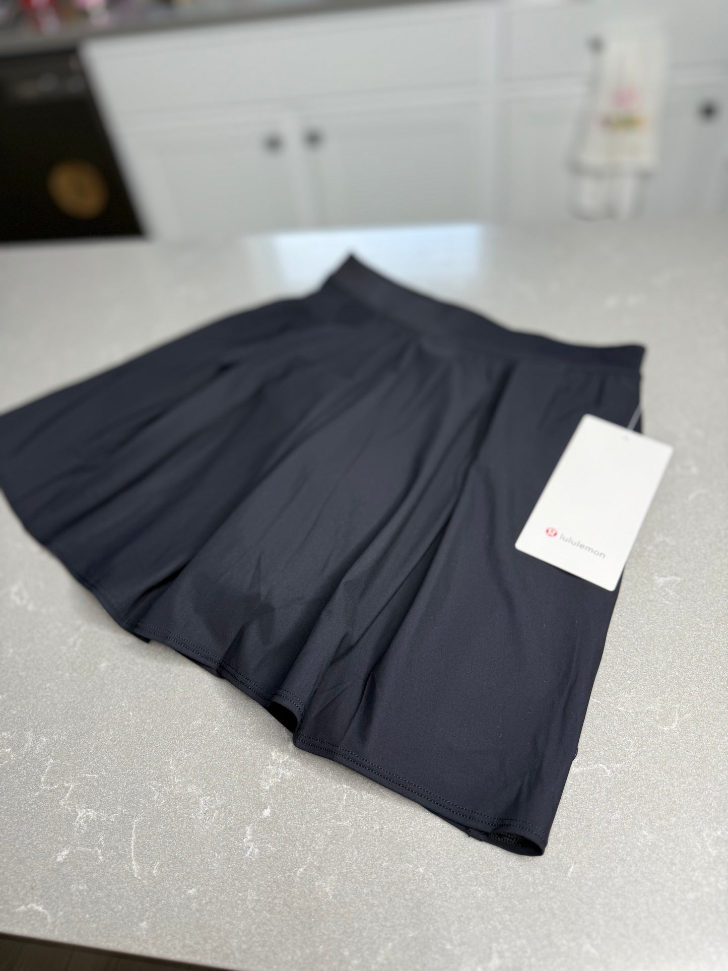 Angled-Pleat High-Rise Tennis Skirt *Size XS
