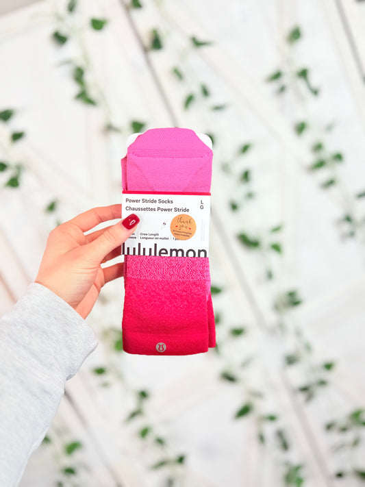 Unisex Power Stride Crew Socks *Size L