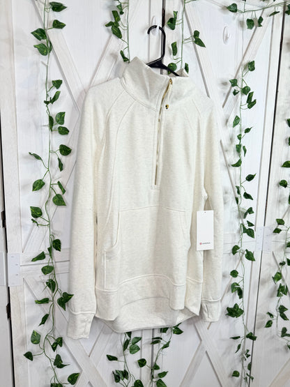 Scuba Oversized Funnel Neck Half Zip *Size M/L