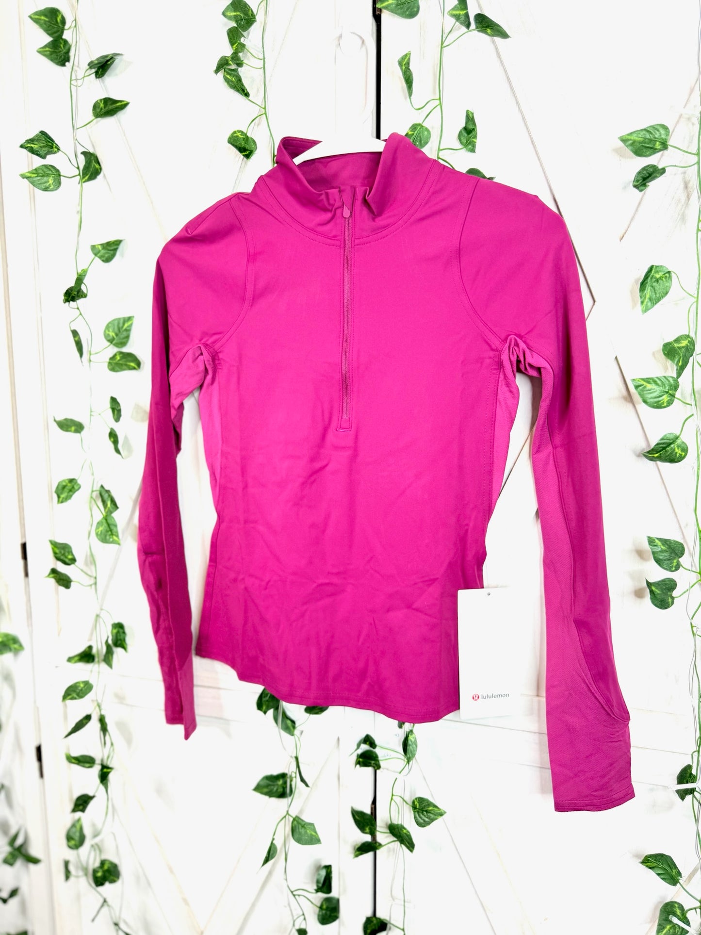 Nulu Long Sleeve Tennis Half-Zip *Size 2