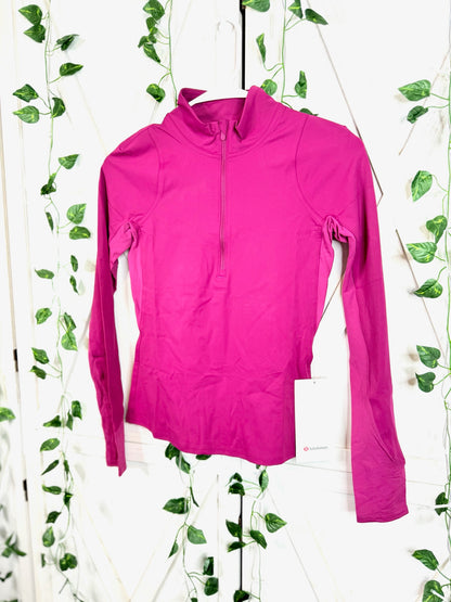 Nulu Long Sleeve Tennis Half-Zip *Size 2