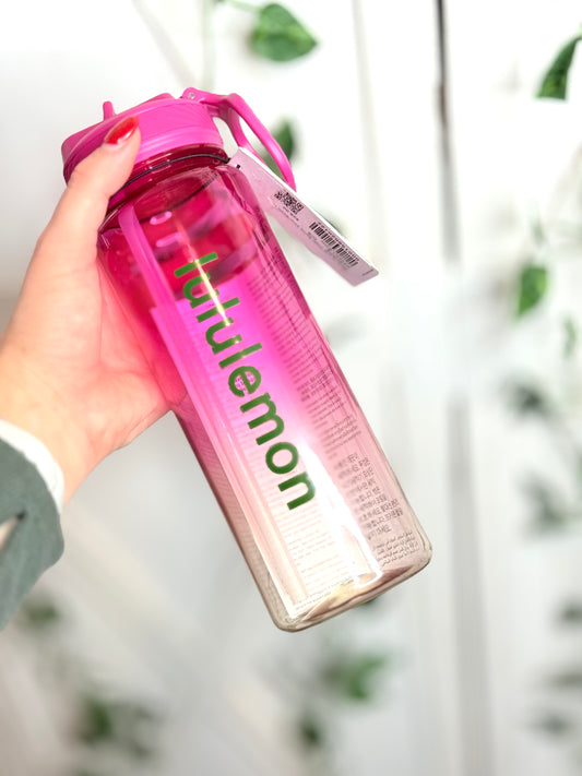Back to Life Clear Bottle 24oz *Straw Lid