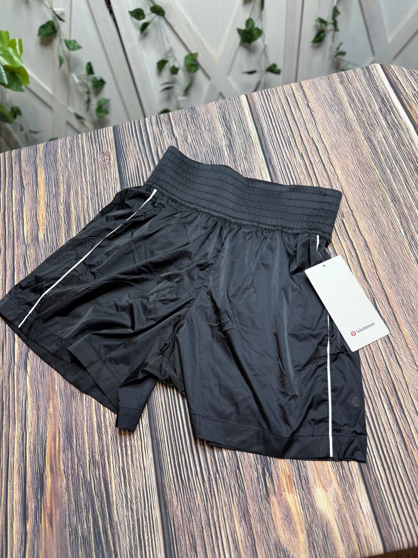 Stretch satin Nylon SHR short 5” *Size S