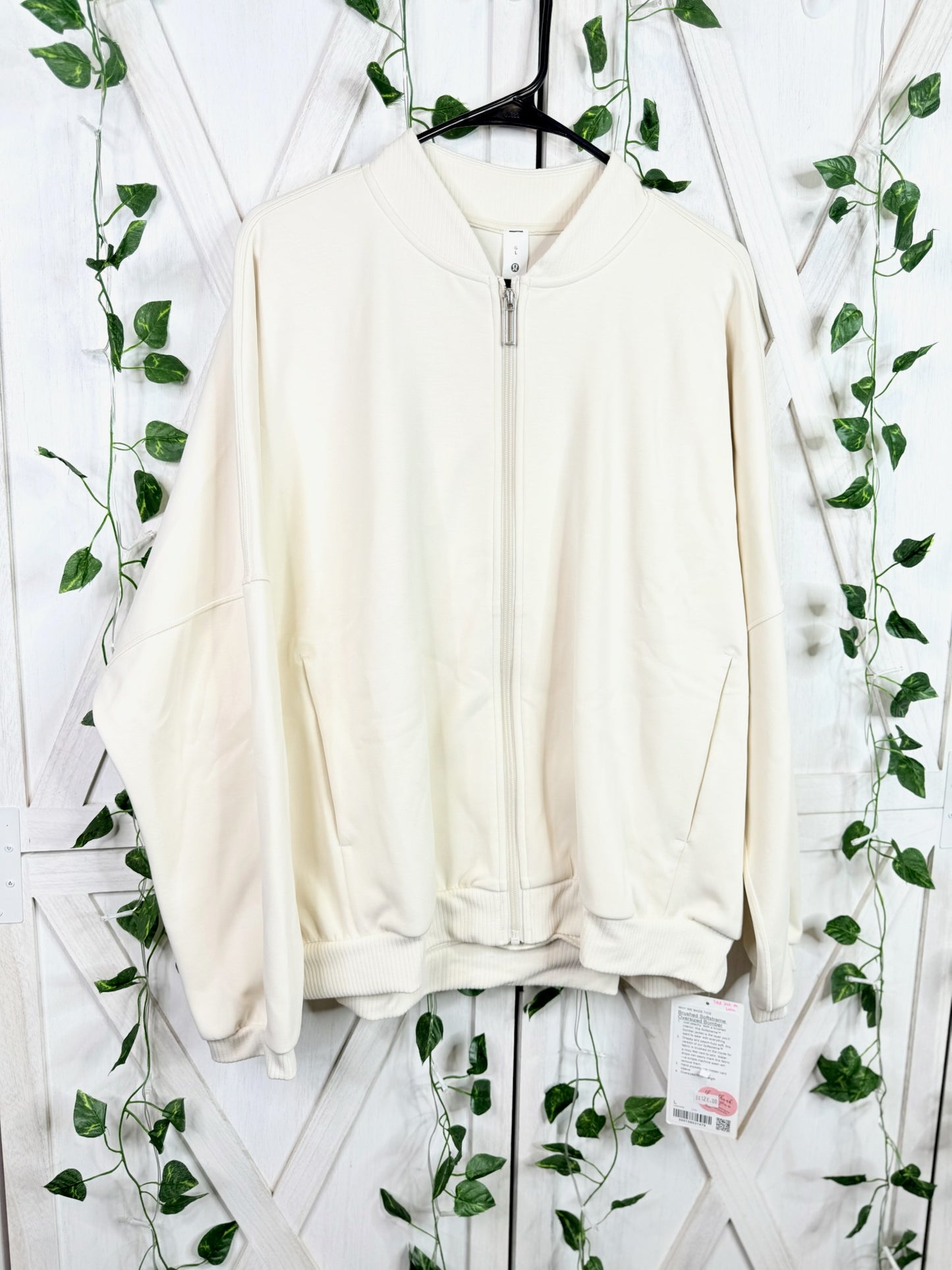 Brushed Softstreme Oversized Bomber *Size L