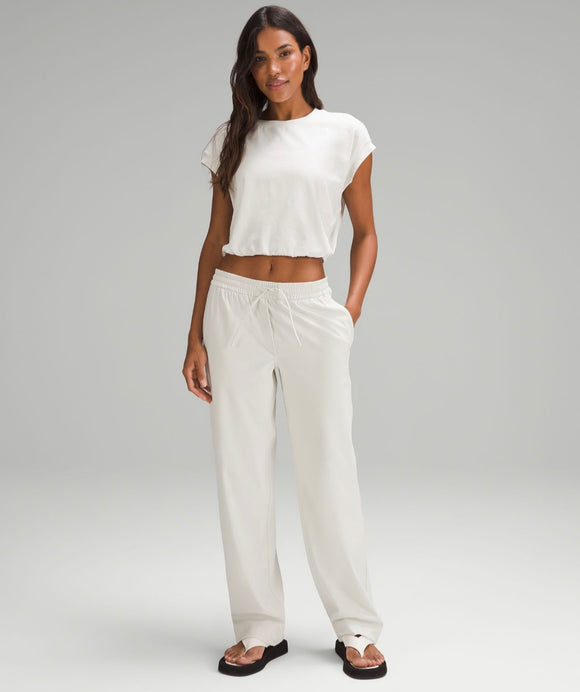 Straight-Leg Mid-Rise Pant Luxtreme