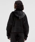 Scuba oversized full zip *velvet