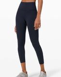 Lululemon Wunder Train High-Rise Tight 25" *SIZE 6
