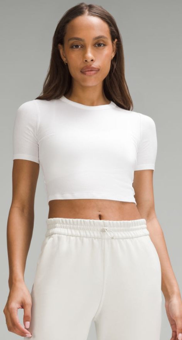 Hold Tight Cropped Short Sleeve