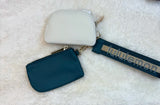 Dual pouch wristlet