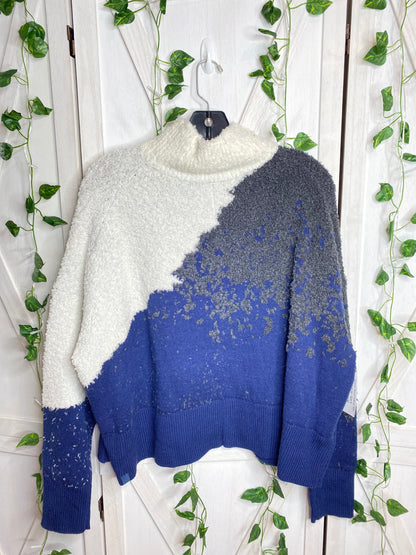Ombre Knit Textured Turtleneck *SIZE 4•6