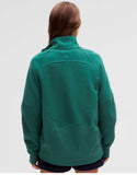 Scuba Oversized Funnel Neck Half Zip *Long