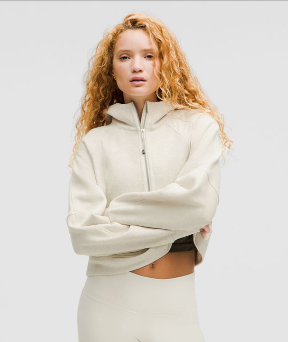 Scuba Oversized Half-Zip Hoodie