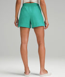 Stretch woven relaxed fit HR short 4”