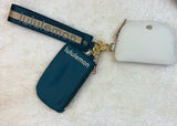 Dual pouch wristlet