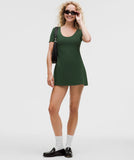 Align short sleeve dress