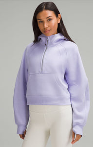 Scuba Oversized Half-Zip Hoodie