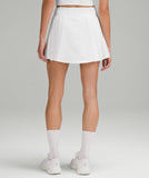 Side pleat HR tennis skirt