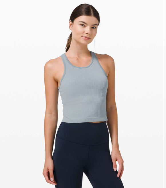 Ebb To Street Racerback Crop Tank