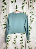 Smooth spacer cropped pullover * SIZE 6