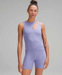 Shoulder Cut- Out Yoga Tank