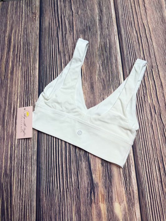 Align V-Neck Bra *Light Support, A/B Cup *stain *Size 4