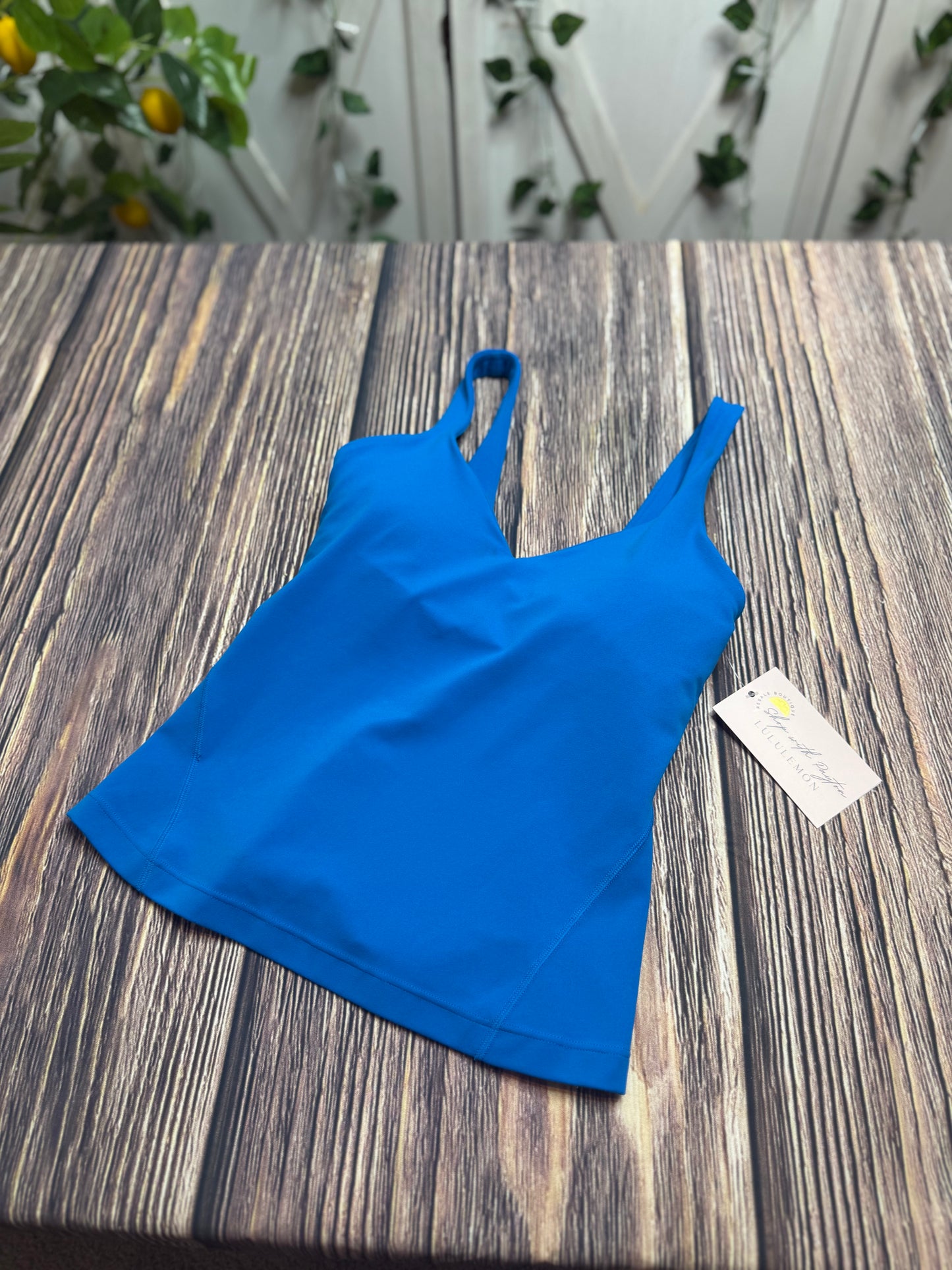 Align high neck tank top
