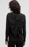 Twist-Back relaxed-fit long sleeve