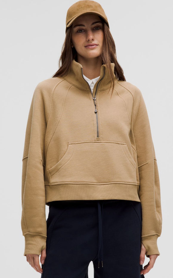 Scuba oversized funnel neck