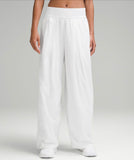 Lightweight Tennis Mid- Rise Track Pant