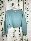 Smooth spacer cropped pullover * SIZE 6