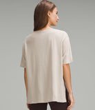 Relaxed-Fit Boatneck T-Shirt