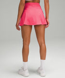 Lightweight, high-rise tennis skirt