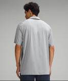 Snap-Front Performance Short-Sleeve Polo