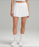 Side pleat HR tennis skirt