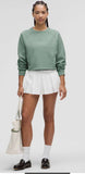 Smooth spacer cropped pullover * SIZE 6
