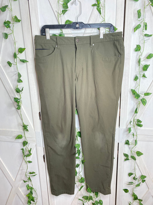 ABC Slim men *check seem *SIZE 32