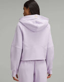 Scuba oversized half-zip hoodie