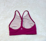 Flow Y Wrap-Front High-Neck Bra