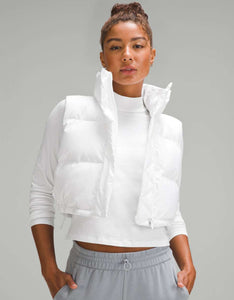 Wunder Puff Cropped Vest