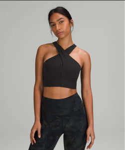 Nulu Wrap-Front Longline Bra