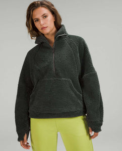 Scuba Oversized Fleece Funnel Neck