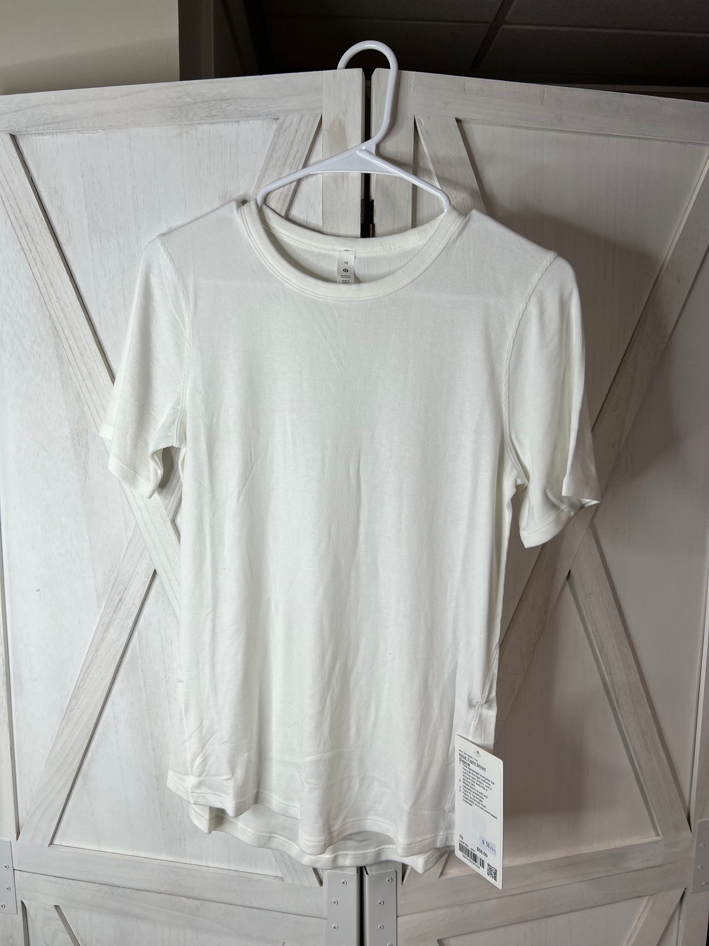 Hold tight short sleeve *SIZE 10