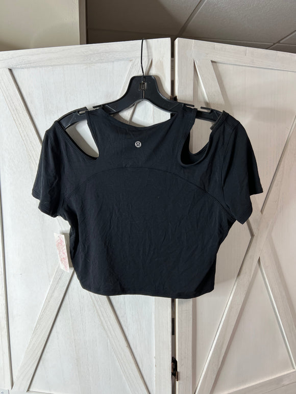 Shoulder cut out tee